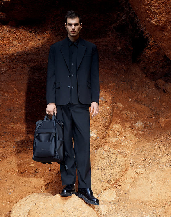 175-322713-0102 Полуботинки мужские нат.кожа/нат.кожа черн, Mascotte