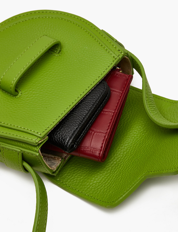 Зеленая женская сумка MASCOTTE 660-4135-104 | ракурс 7