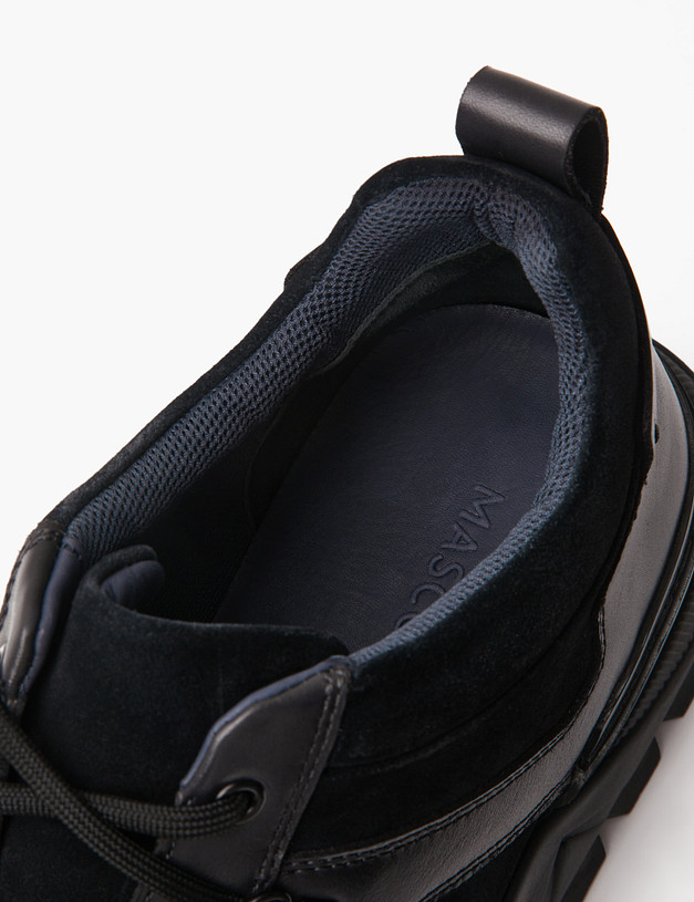 Темно-серые мужские кроссовки MASCOTTE 22-4231821-4117M | ракурс 6