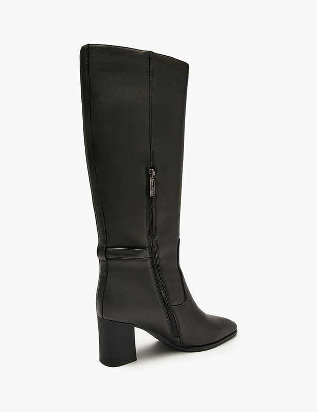 Черные женские сапоги MASCOTTE 233-5282823-3501M | ракурс 3