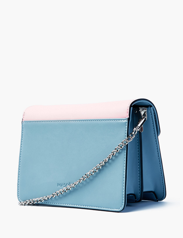 Розовая женская сумка кросс-боди MASCOTTE 642-0114-606 | ракурс 3