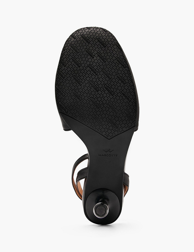 Черные женские туфли MASCOTTE 234-613311-3501M | ракурс 5