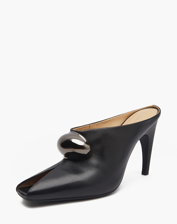 175-5163011-3501M Туфли летние женские нат.кожа/нат.кожа черн, Mascotte