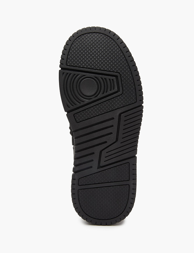 Черные женские кеды на платформе MASCOTTE 234-323822-0602 | ракурс 5