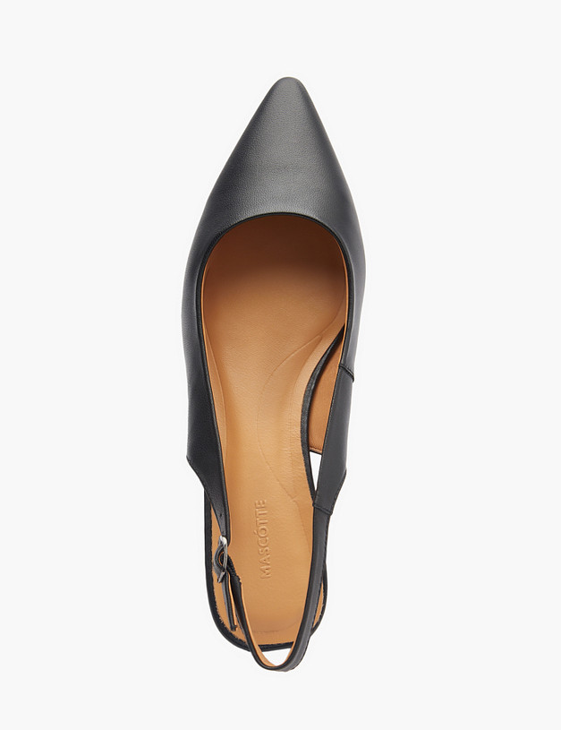 Черные женские туфли MASCOTTE 94-512311-3501M | ракурс 4