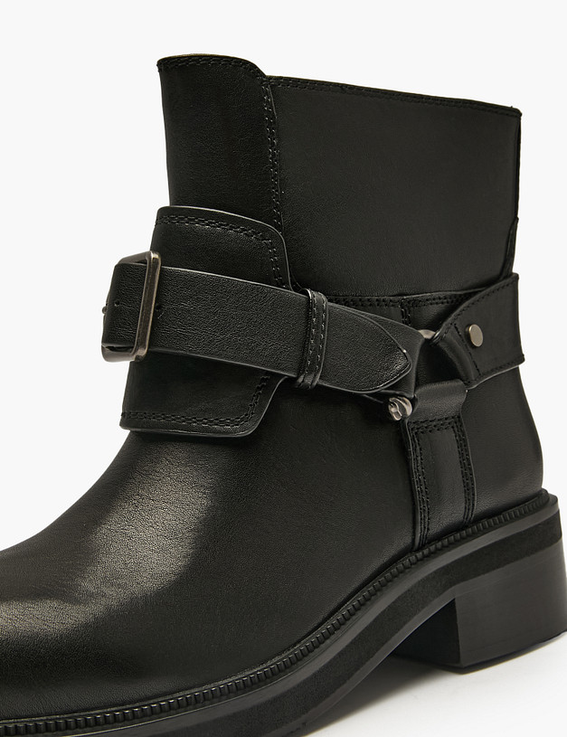 Черные женские ботинки MASCOTTE 175-5282321-0102 | ракурс 7