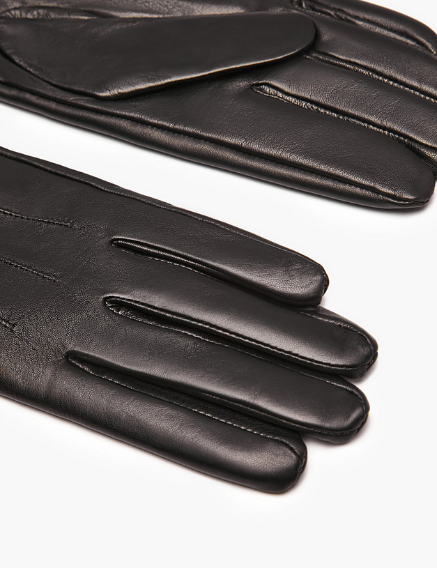 Черные женские перчатки MASCOTTE 709-1222-1002 | ракурс 3