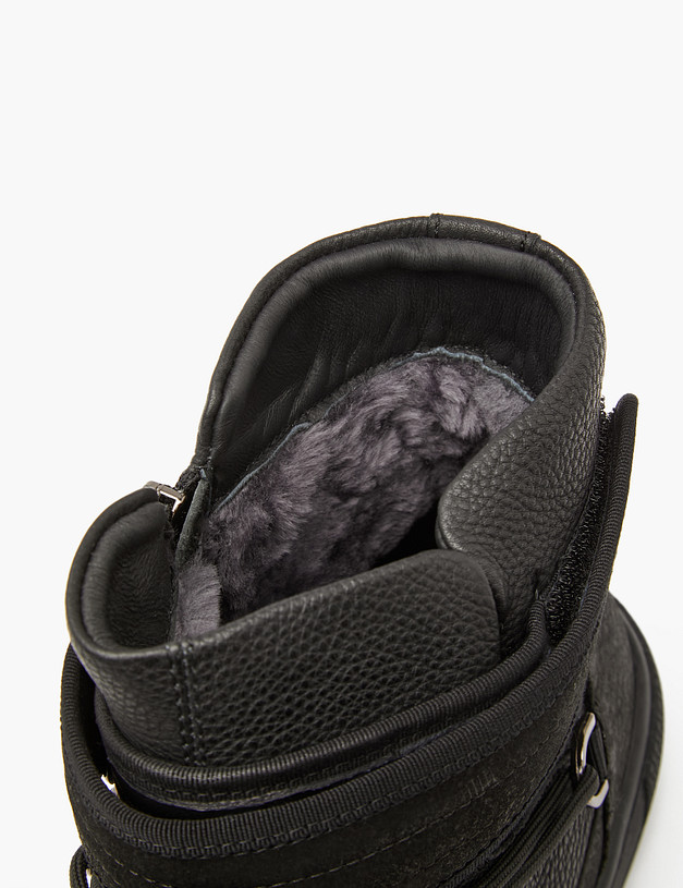 Черные мужские угги на меху MASCOTTE 22-1273933-3320M | ракурс 8