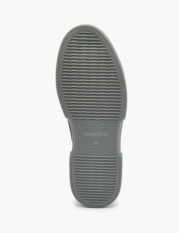 Серые мужские кеды из велюра и кожи MASCOTTE 22-3170913-3276M | ракурс 5