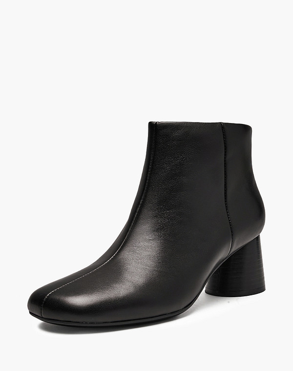 15-610211-3100M Ботинки женские нат.кожа/нат.кожа черн, Mascotte