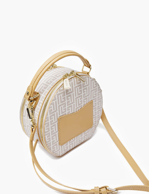 Бежевая женская сумка кросс-боди MASCOTTE 602-2105-608 | ракурс 4