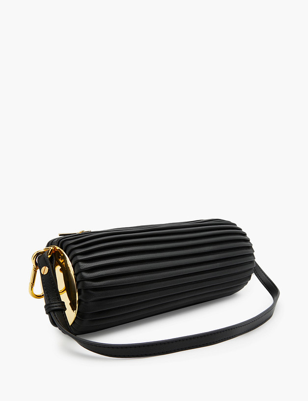 Черная женская сумка MASCOTTE 660-2219-602 | ракурс 4 Черная женская сумка MASCOTTE 660-2219-602 | ракурс 4