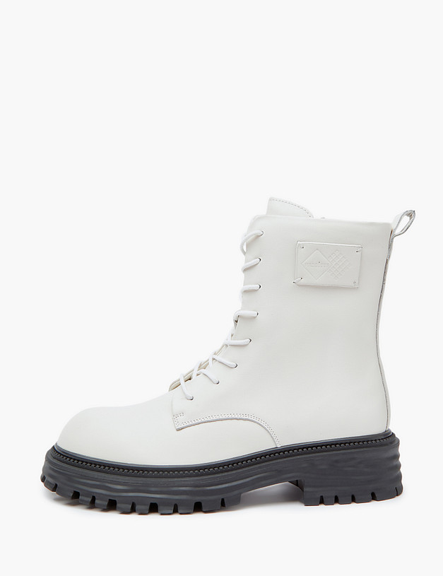 Молочные женские ботинки MASCOTTE 58-324721-4156M | ракурс 1