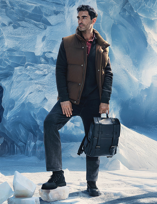 Черные мужские зимние хайкеры MASCOTTE 22-522531-3380M | ракурс 1 Черные мужские зимние хайкеры MASCOTTE 22-522531-3380M | ракурс 1