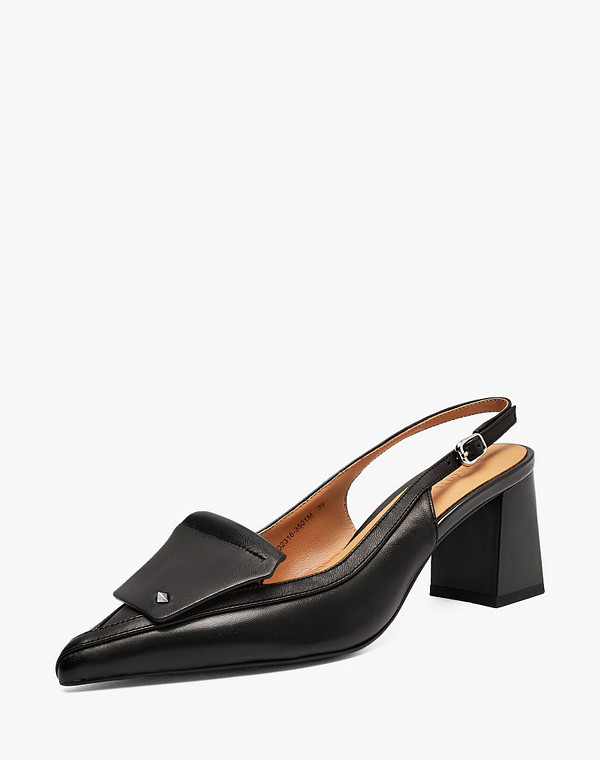 126-6102316-3501M Туфли летние женские нат.кожа/нат.кожа черн, Mascotte