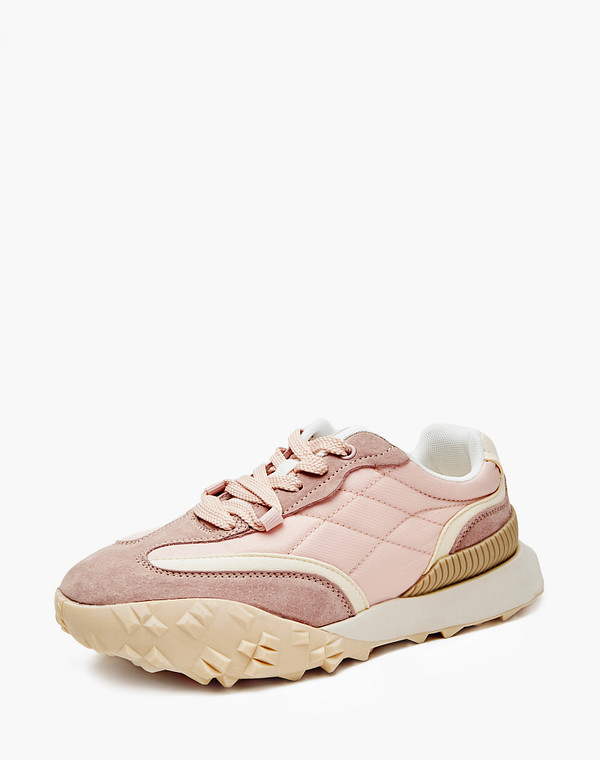 64-411421-0206 Полуботинки для активного отдыха женские текстиль-и.кожа/текстиль розов-темн-розов, Mascotte Lite