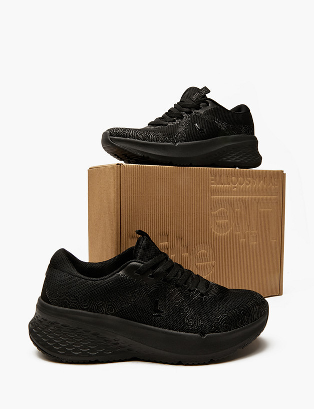 Черные женские кроссовки MASCOTTE 181-410821-2402 | ракурс 6