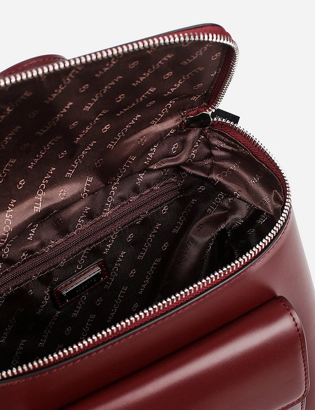 Бордовый женский рюкзак MASCOTTE 628-9109-605 | ракурс 4