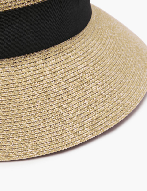 Светло-коричневая женская шляпа MASCOTTE 766-5135-2409 | ракурс 3