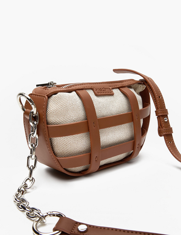 Коричневая женская сумка MASCOTTE 647-4108-609 | ракурс 4