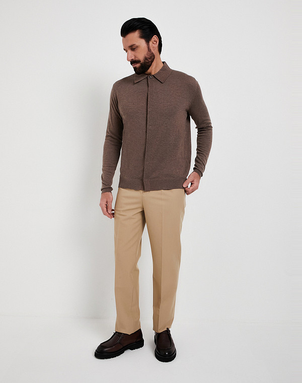 852-6117-2409 Джемпер мужской капучино, Mascotte