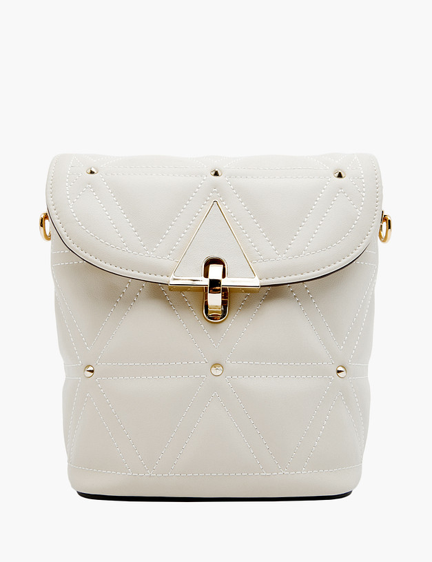 Молочная женская сумка MASCOTTE 604-3151-101 | ракурс 2