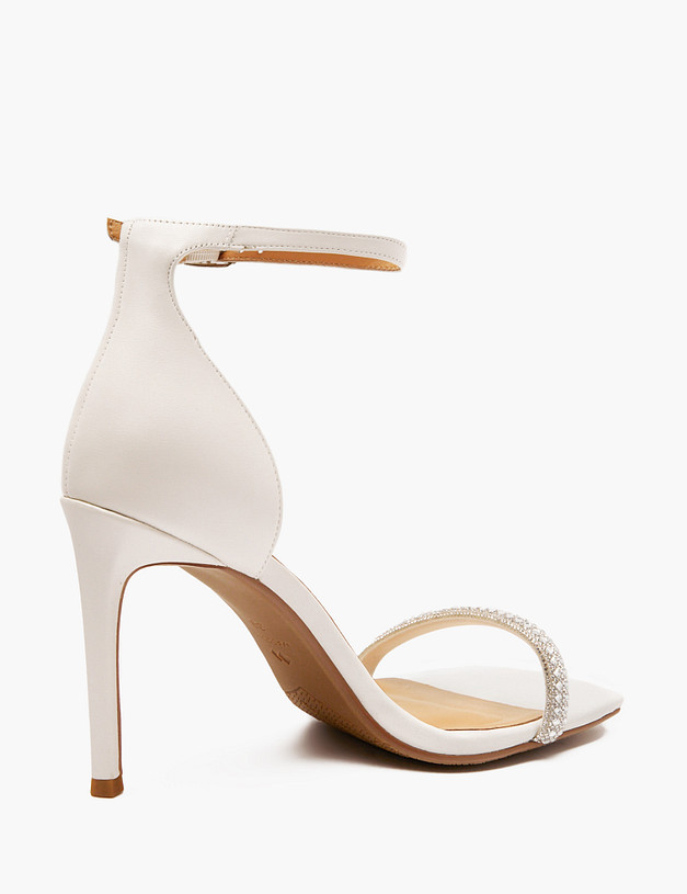 Молочные женские босоножки MASCOTTE 126-511812-6558M | ракурс 4