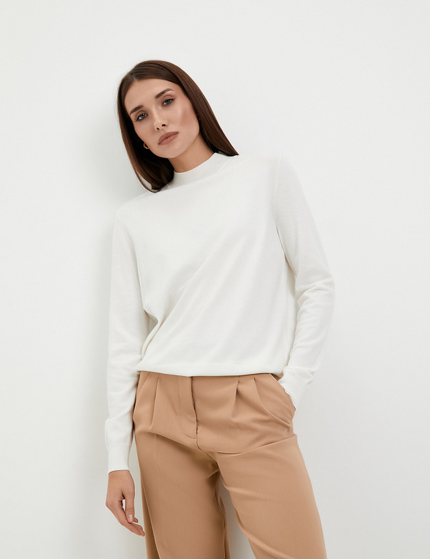 Молочный женский свитер MASCOTTE 852-3204-2401 | ракурс 3
