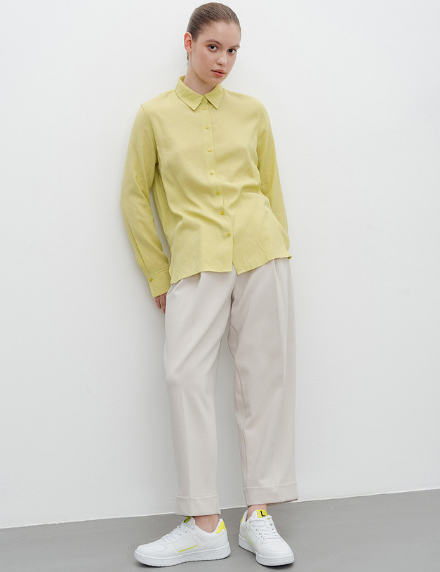 Белые женские кеды MASCOTTE 181-411121-0601 | ракурс 2 Белые женские кеды MASCOTTE 181-411121-0601 | ракурс 2