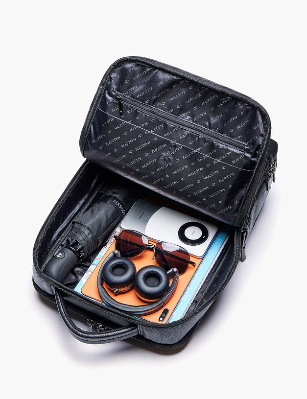 Черный мужской рюкзак MASCOTTE 604-3233-1002 | ракурс 5