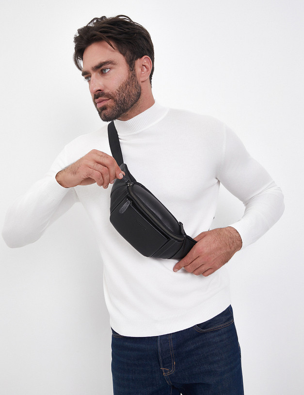 Черная мужская сумка MASCOTTE 604-4235-102 | ракурс 1 Черная мужская сумка MASCOTTE 604-4235-102 | ракурс 1