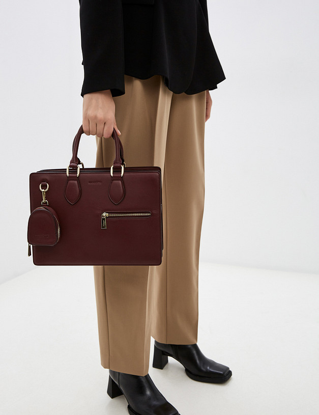 Бордовая женская сумка MASCOTTE 660-1224-105 | ракурс 1