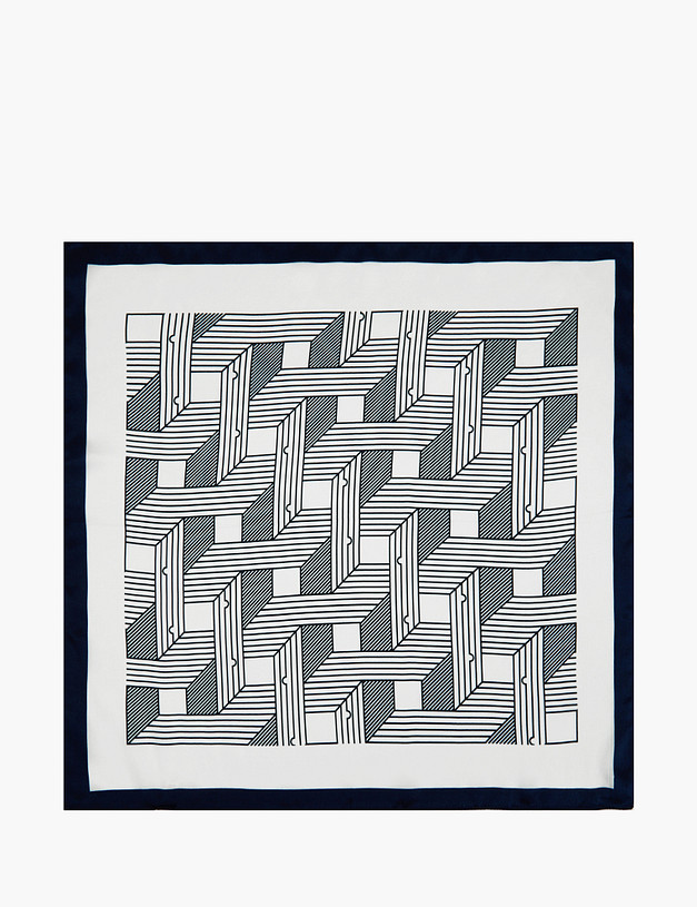 Белый женский платок MASCOTTE 756-3105-2101 | ракурс 2