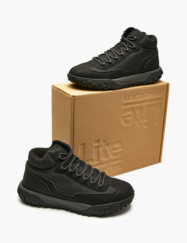 Черные мужские зимние хайкеры MASCOTTE 189-521653-0602 | ракурс 7