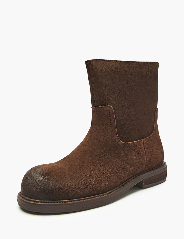 Коричневые женские ботинки MASCOTTE 234-521321-0209 | ракурс 4