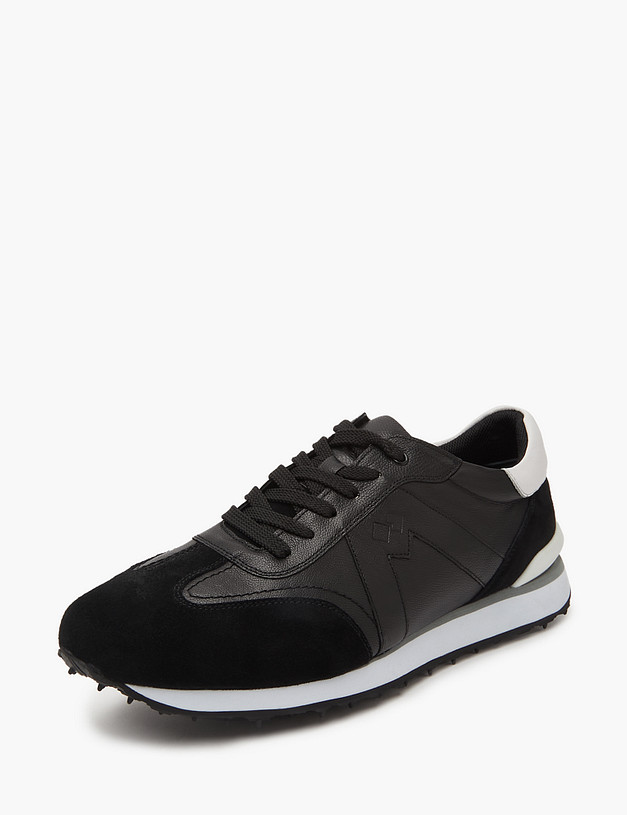 Черные мужские кроссовки MASCOTTE 58-3291121-8400M | ракурс 2