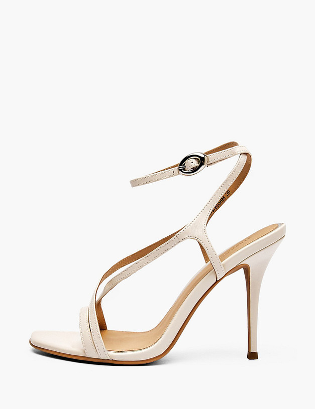 Молочные женские босоножки MASCOTTE 175-6101613-6536M | ракурс 1