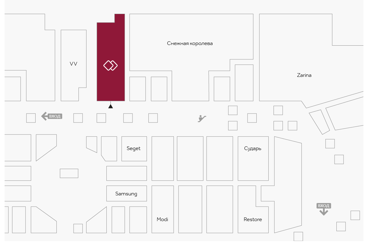 Салон Mascotte в ТРЦ РИО Дмитровка