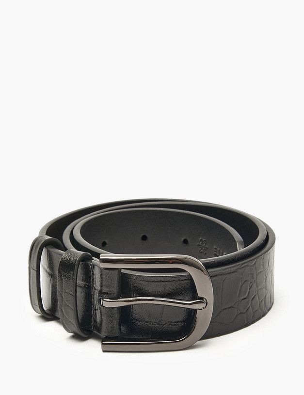 Черный женский ремень MASCOTTE 703-5217-102 | ракурс 2