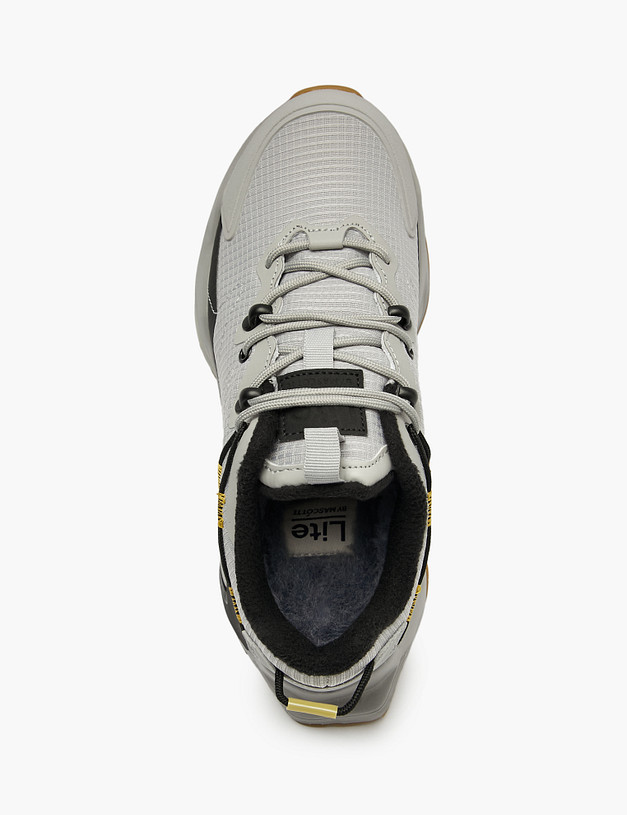 Серые женские кроссовки MASCOTTE 182-420854-0210 | ракурс 4