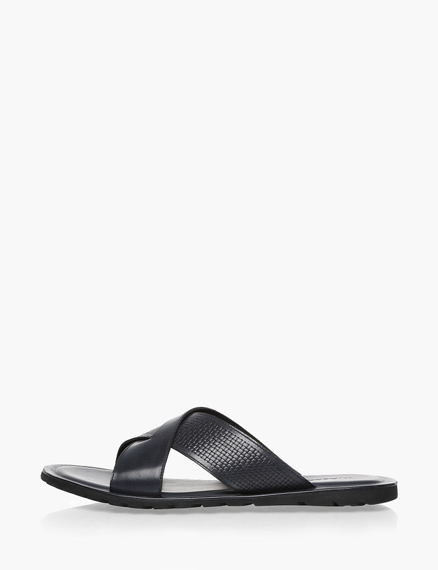 Синие мужские сабо MASCOTTE 30-8171202-3103M | ракурс 1