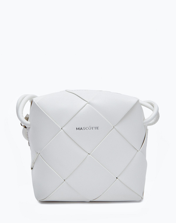 610-4105-601 Сумка женская и.кожа/текстиль бел, S, Mascotte