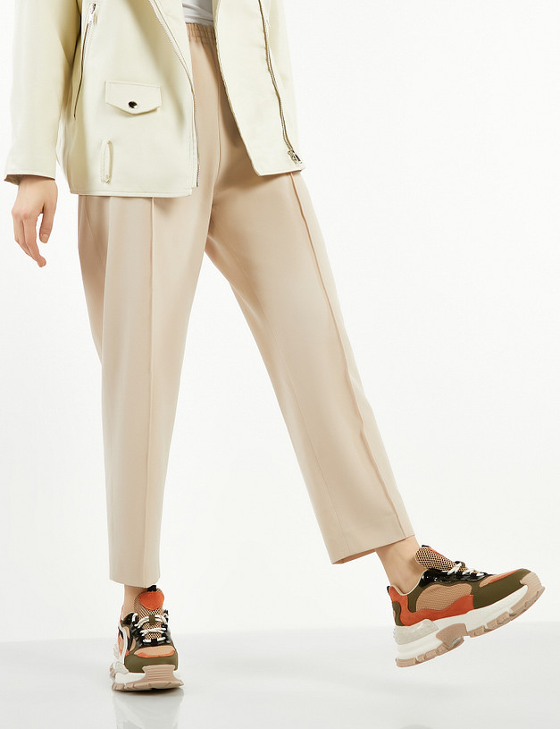 Массивные женские кроссовки MASCOTTE 234-213221-0104 | ракурс 1 Массивные женские кроссовки MASCOTTE 234-213221-0104 | ракурс 1