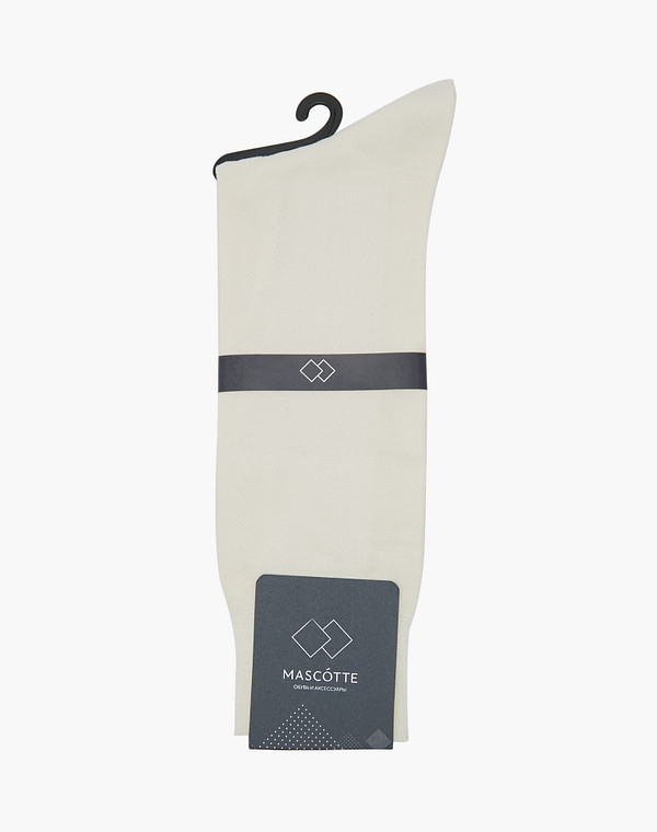MF230-24 Носки мужские бел, Mascotte