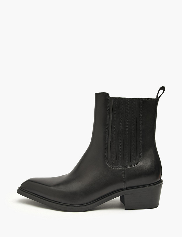 Черные женские казаки MASCOTTE 58-526321-0102 | ракурс 1