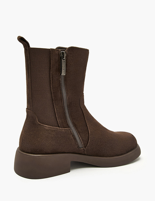 Коричневые женские ботинки MASCOTTE 126-410322-4695M | ракурс 3