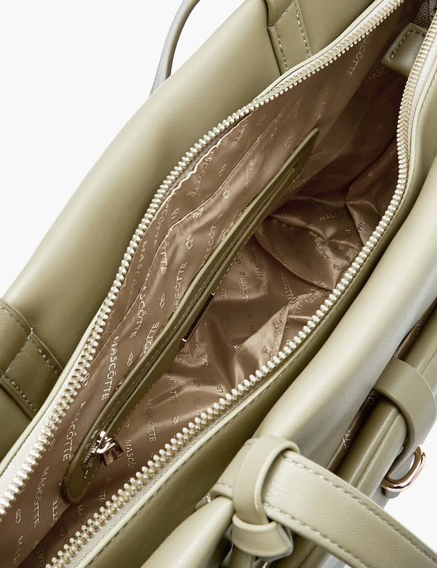 Зеленая женская сумка-тоут MASCOTTE 670-2202-604 | ракурс 4