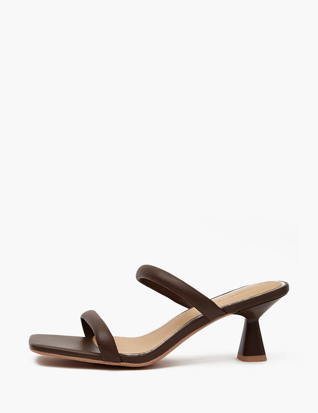 Коричневые женские мюли MASCOTTE 172-4122614-7522M | ракурс 1