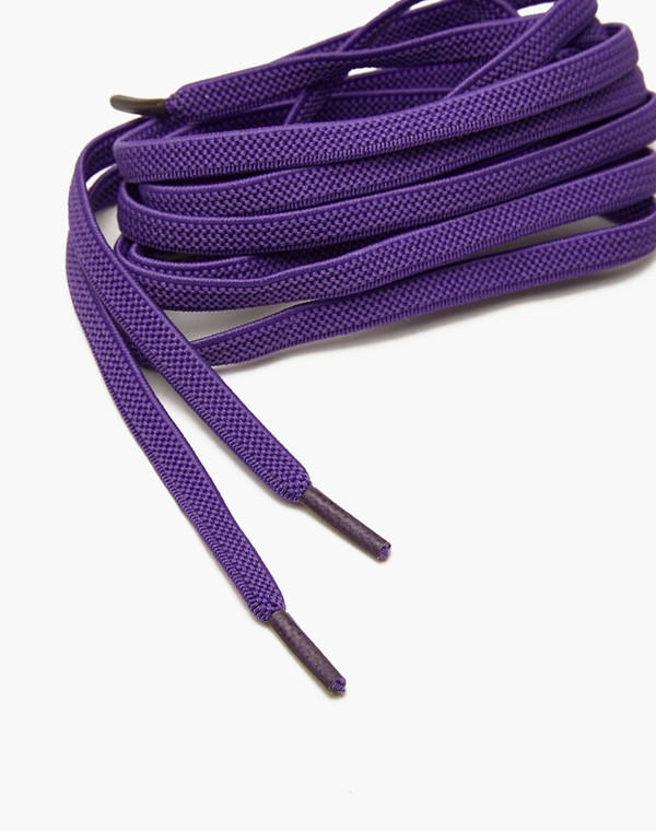 951-3201-2407 Шнурки эластичные с фиксатором фиол-бел, Mascotte Lite