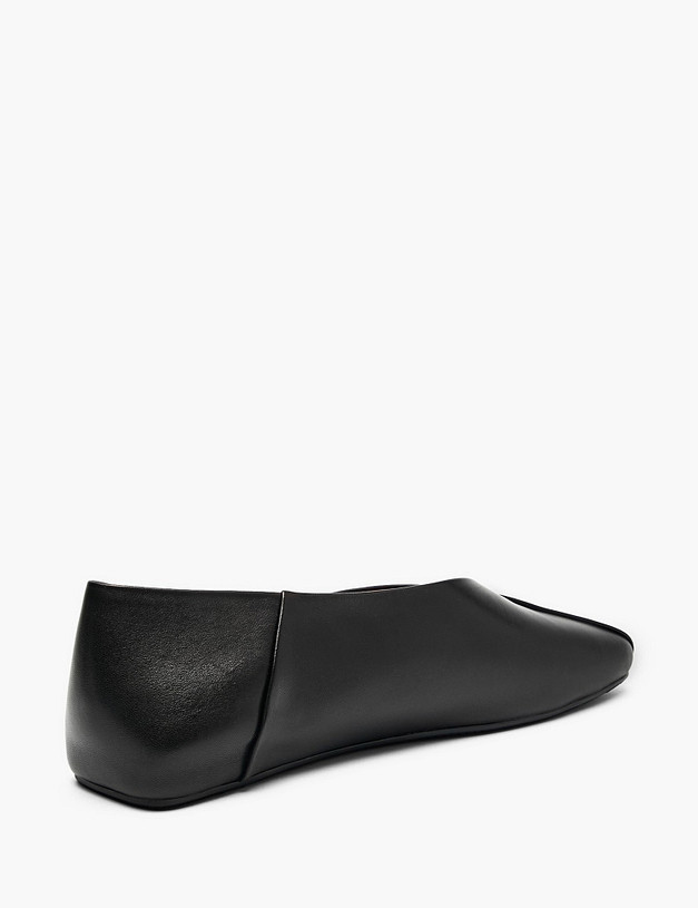 Черные женские балетки MASCOTTE 233-6102813-3501M | ракурс 3